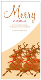 Corner Christmas Rudolph and His Reindeer Cards  4